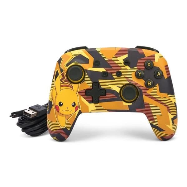 Kabelansluten styrenhet - Camo Storm Pikachu-Tillbehör-SWITCH