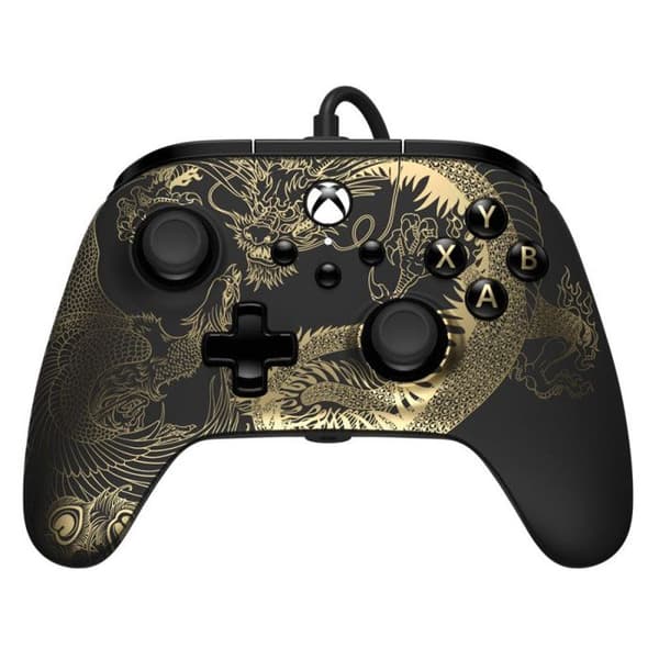 PowerA Adv Dragon vs Phoenix Wired Controller för Xbox Series X Black and Gold