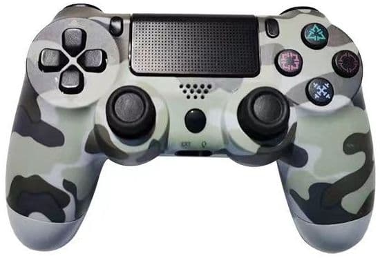 Pelikaukosäädin Doubleshock PS4 Camo Grey, Goodbuy