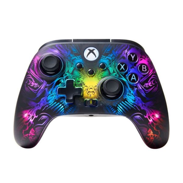 Gamepad - POWER A - Fusion Pro Lumectra - Trådlös - Kompatibel med PC och Xbox - Färg Svart