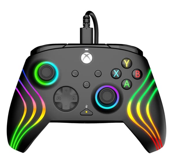 PDP-kontroller Afterglow Wave Xbox, svart