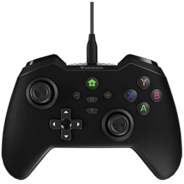 Gamepad - GENESIS - Genesis Mangan 300 Gamepad USB-C Negro - Svart - Kabelansluten - Nintendo Switch