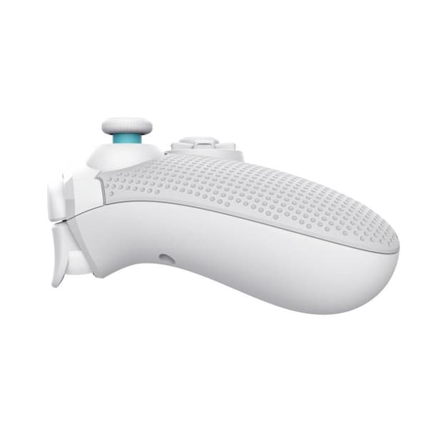 Gamepad - AIQINU - Muta - Vit - Trådlös och trådbunden anslutning - Nintendo Switch-kompatibel
