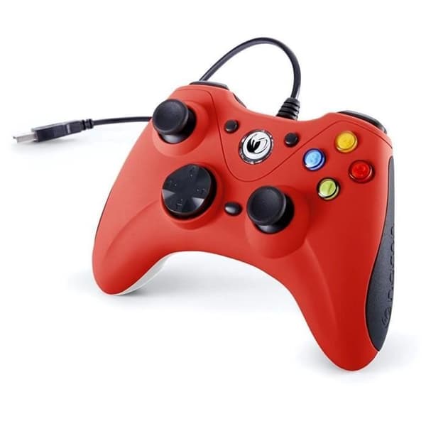 Kabelansluten Controller Big Ben Nacon PCGC-100XF Röd för PC