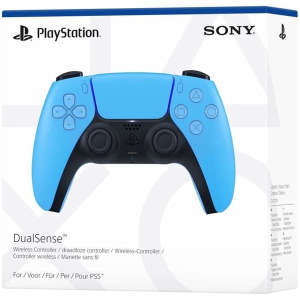 DualSense™ trådlös handkontroll - Starlight Blue I PS5 och PC