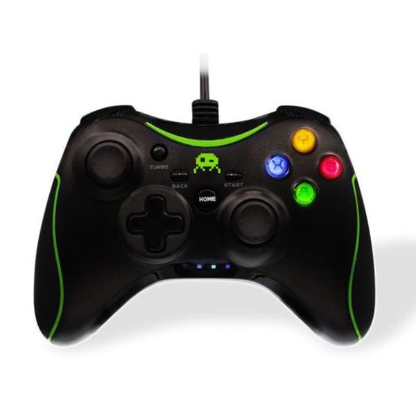 Freaks and Geeks Manette Filaire Svart för xbox 360
