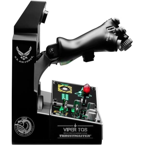 Gasreglage - THRUSTMASTER - Viper TQS Mission Pack - Svart