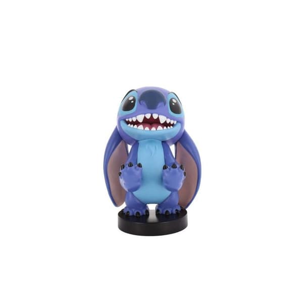 Figurinstöd manette - Disney - Smiley Stitch - 21,6 cm - Kompatibel med PS5 och Xbox - Present till Lilo &amp; Stitch-fan