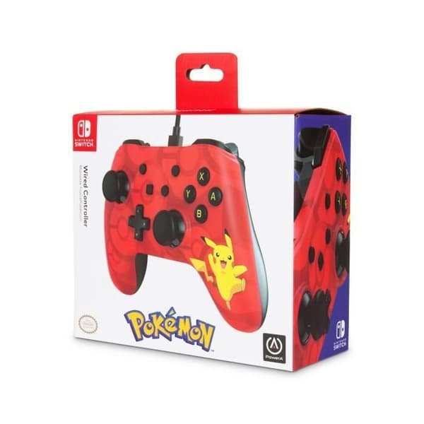POWER A Nintendo Switch Trådbunden handkontroll - Pikachu