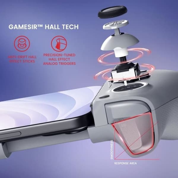 Spelkontroll - GameSir - G8 Galileo - USB-C - Hall-effekt - 3,5 mm ljudport
