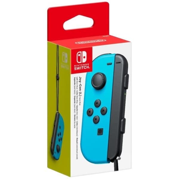 Neon Blue Left Joy-Con Controller för Nintendo Switch