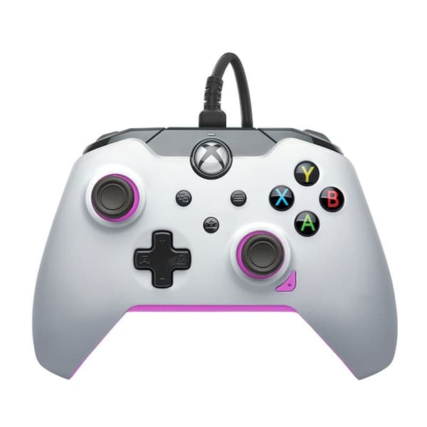 Pdp Wired controller för Xbox och PC Vit och rosa - 0708056069032