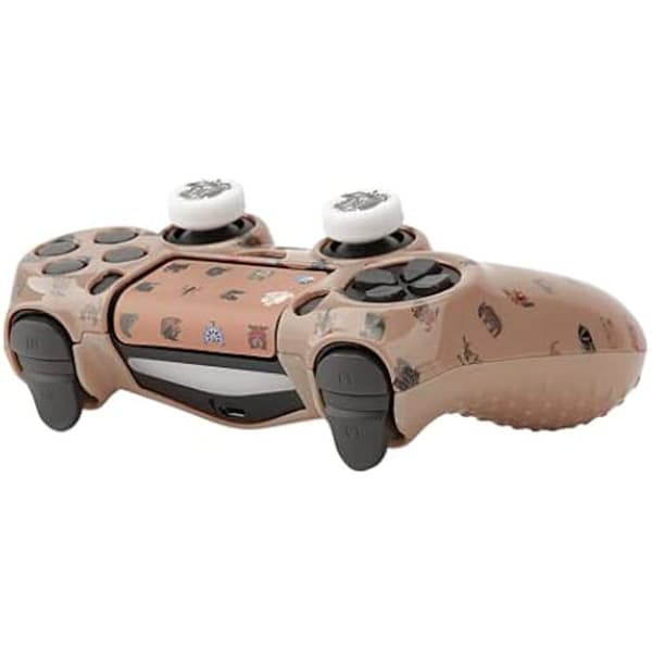 Fodral + grepp för handkontroll - FR-TEC - Monster Hunter - Flerfärgad - PS4 - Officiell licens