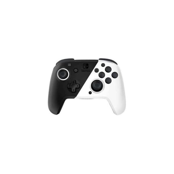 Pdp Faceoff Deluxe Black and White Wired Controller för Nintendo Switch