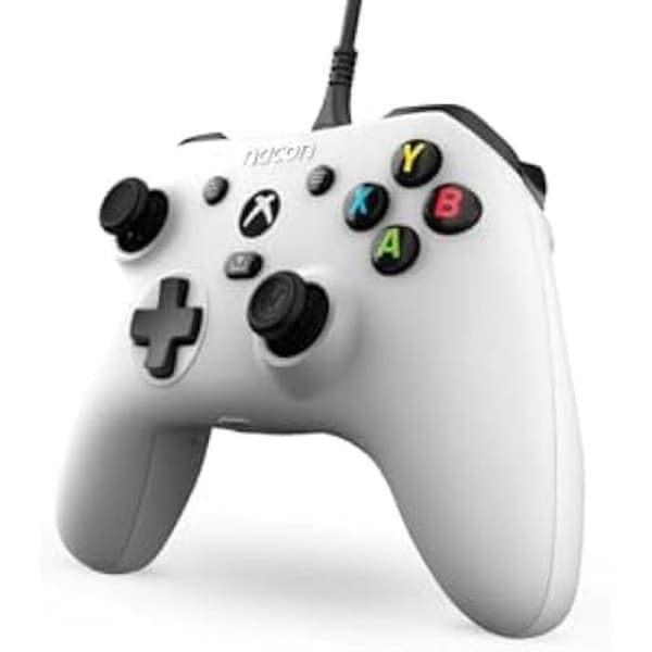 Gamepad - NACON - EVOL-X - Kabelansluten - Vit - Vibration
