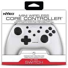 Manette utan tråd Mini Core Vit för Nintendo Switch