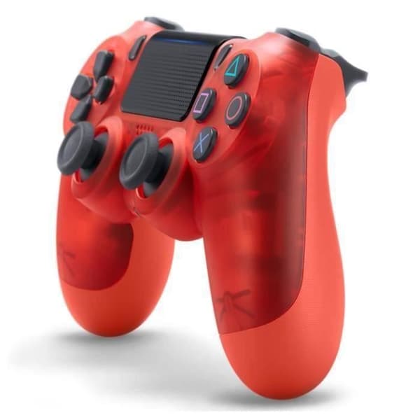 PS4-kontroller DualShock 4.0 V2 Crystal Red - PlayStation Official- USED