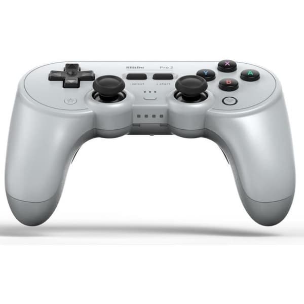 Bluetooth trådlös handkontroll - 8bitDo Pro2 Grey Edition - Switch, PC, Android, Raspberry Pi
