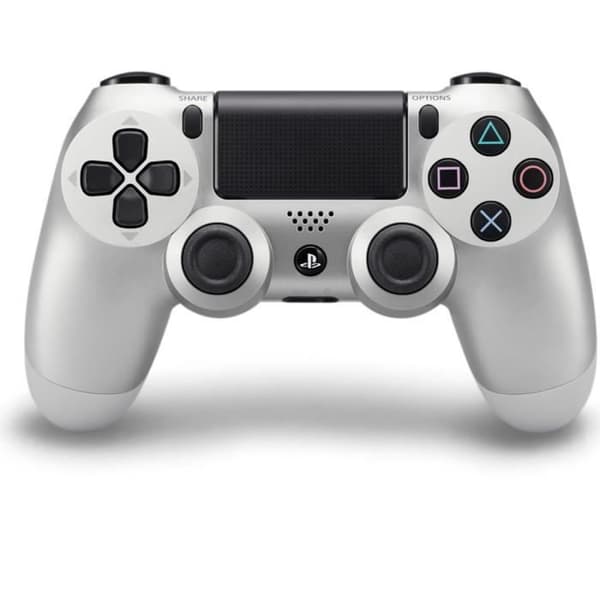 DualShock 4 Silver PS4 Gamepad- USED