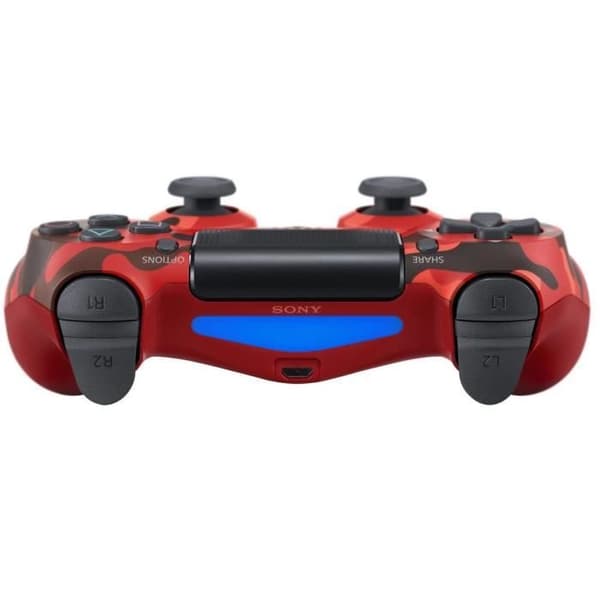 PS4 Controller DualShock 4.0 V2 Red Camouflage - PlayStation Official- REFURBISHED