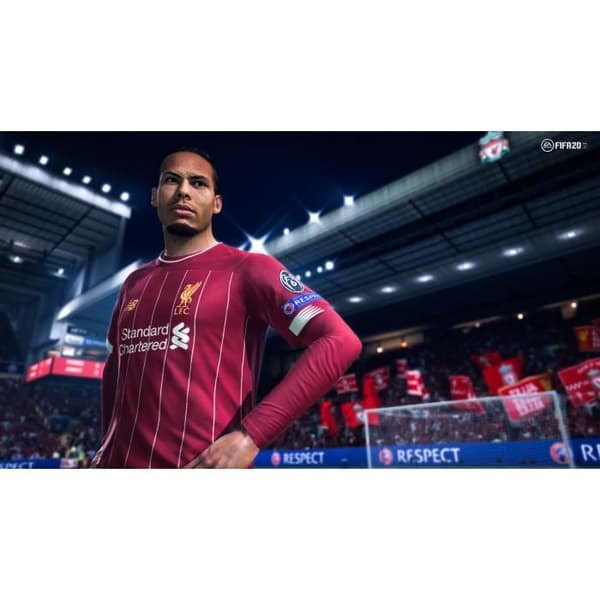 PS4-kontroller DualShock 4.0 V2 Jet Black + FIFA 20 - Officiell PlayStation