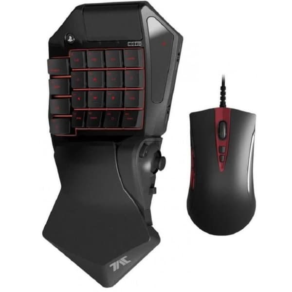 Hori Mini Mekaniskt tangentbord och mus TAC Pro Type M2 för PS4, PS3 och PC - Officiell Sony-licens