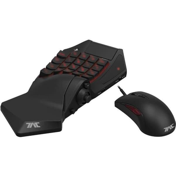 Hori Mini Mekaniskt tangentbord och mus TAC Pro Type M2 för PS4, PS3 och PC - Officiell Sony-licens