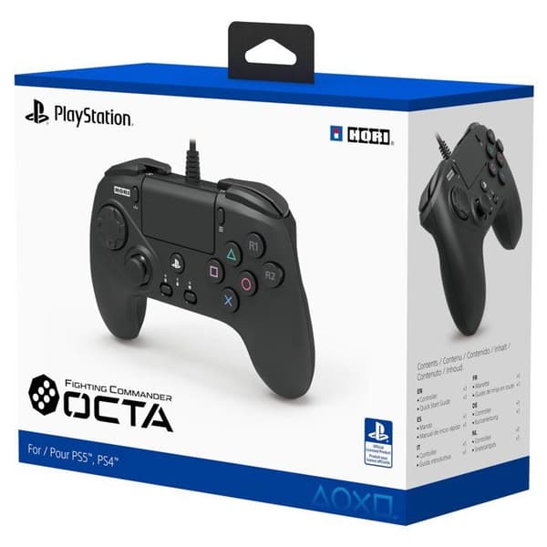 Kabelansluten Controller Fighting Commander Hori-Accessory-PS5