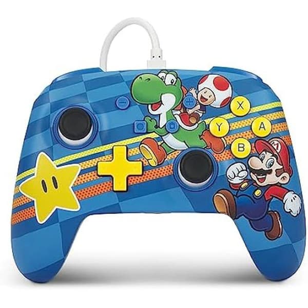 Gamepad - POWERA - Switch OLED och Switch Lite - Kabelansluten - 3,5 mm - Löstagbar USB-kabel