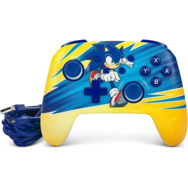 Trådbunden handkontroll - POWER A - Nintendo Switch - Sonic Boost