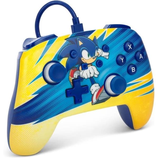 Trådbunden handkontroll - POWER A - Nintendo Switch - Sonic Boost