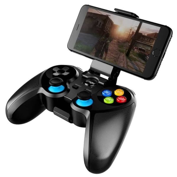 Bluetooth-spelkontroll för Android / iOS / PC / Android TV / N-Switch Ipega Svart