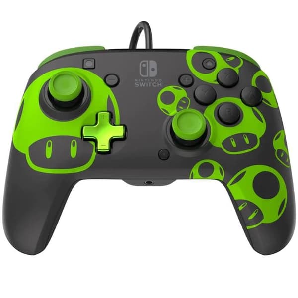 PDP Rematch Super Mario trådbunden handkontroll - Glow in the dark