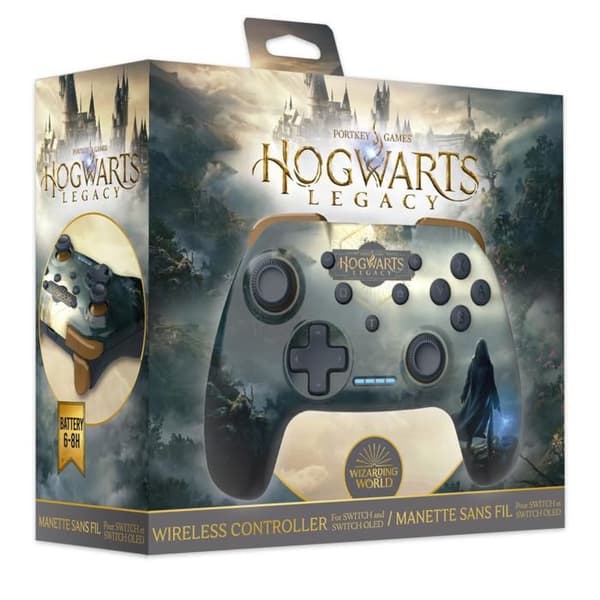 Gamepad - TRADE INVADERS - Hogwarts Legacy Landscape - Bluetooth - Vibration - Vit