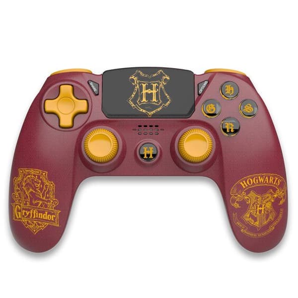 Trådlös handkontroll- Harry Potter- Gryffindor - Red-Accessory-PS4