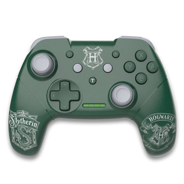 Trådlös handkontroll- Harry Potter- Slytherin - Grön-Tillbehör-SWITCH