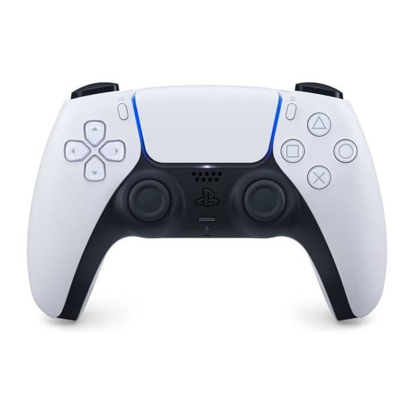 Gamepad - SONY - DualSense - Bluetooth/USB - Svart och vitt - Integrerad vibration