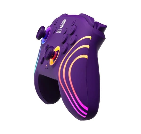 PDP wireless controller Afterglow Wave Nintendo Switch, purple