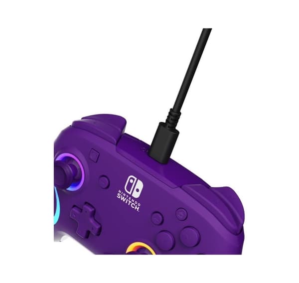 PDP wireless controller Afterglow Wave Nintendo Switch, purple