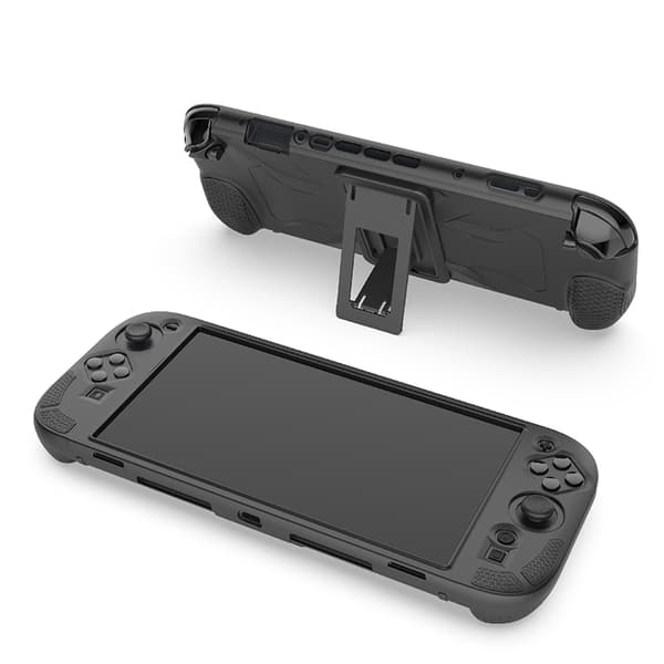 INF Beskyttende silikondeksel med stativ for Switch 2-konsoll