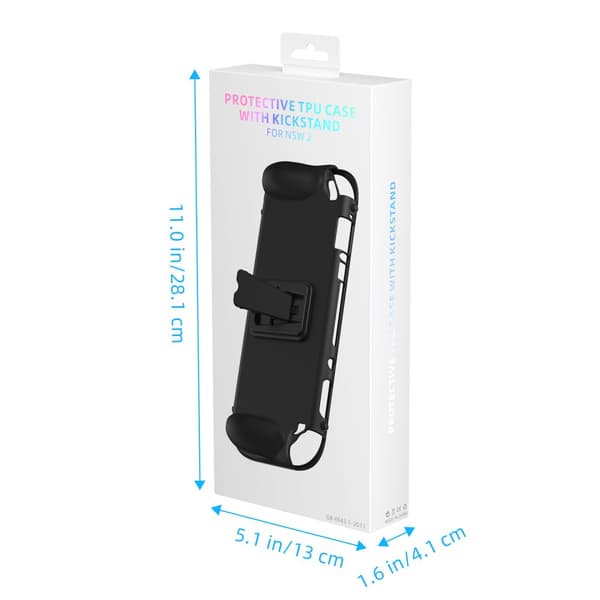 INF Beskyttende TPU-deksel med stativ for Switch2-konsoll