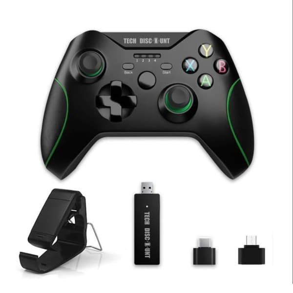 Gamepad - TD® - Trådlös konsol - Bluetooth - Vibration - Xbox-kompatibel