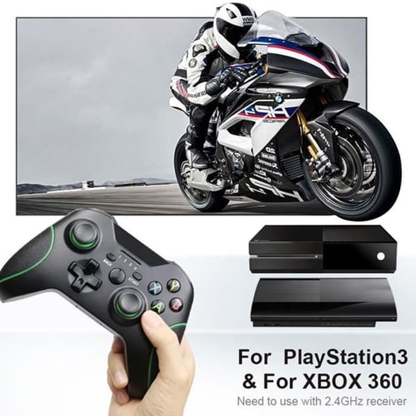 2.4G Bluetooth trådlös PC-spelkontroll