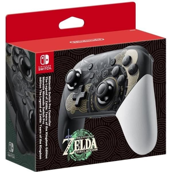 Switch Pro Controller för Nintendo Switch • The Legend of Zelda: Tears of the Kingdom Edition- USED
