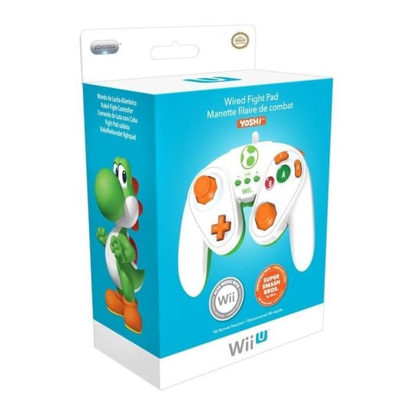 Yoshi Wii U Wired Combat Controller- USED