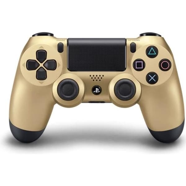 PS4 DualShock V1 Gold Controller - PlayStation Official- USED