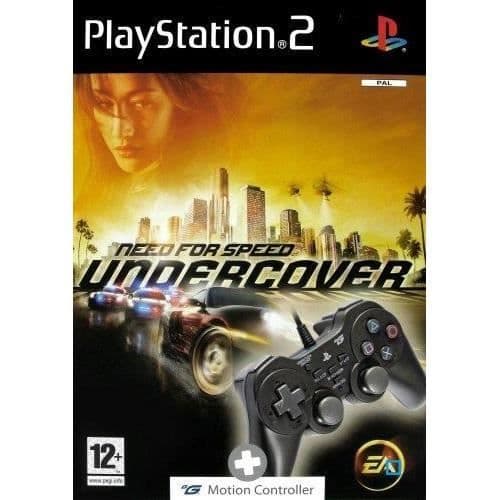 NEED FOR SPEED UNDERCOVER / PS2-KONSOLTILLBEHÖR- USED