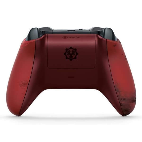 Xbox One S trådlös handkontroll Gears of War 4 Crimson Omen Limited Edition- USED