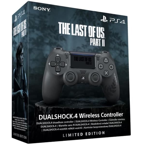 PS4 Controller DualShock 4.0 V2 Limited Edition The Last of Us Del II - PlayStation Official- USED