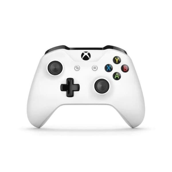 Vit Xbox One PC-kompatibel trådlös styrenhet- USED